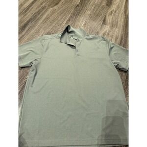 Under Armour Mens HeatGear Loose Fit Polo Shirt Sage Green XL Short Sleeve